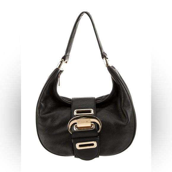 Vintage Michael Kors Astor-era Crescent Hobo Shoulder Bag - Picture 2 of 7